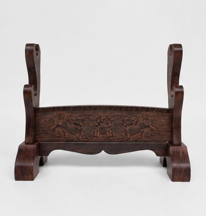 1 Wooden Display Stand for Decorative Collectibles and Interior Home Styling