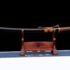 Samurai-Inspired Metal Decorative Blade Sculpture for Home & Office Display