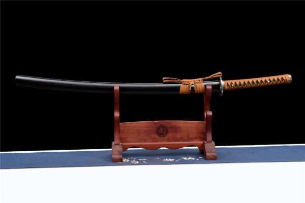 Samurai-Inspired Metal Decorative Blade Sculpture for Home & Office Display