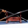 Samurai-Inspired Metal Decorative Blade Sculpture for Home & Office Display