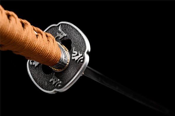 Samurai-Inspired Metal Decorative Blade Sculpture for Home & Office Display