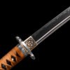 Samurai-Inspired Metal Decorative Blade Sculpture for Home & Office Display