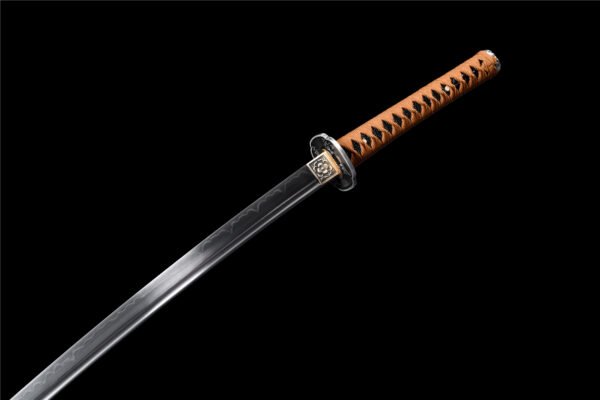 Samurai-Inspired Metal Decorative Blade Sculpture for Home & Office Display