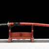 Japanese-Inspired Long Decorative Blade Display Piece for Wall Interior Design