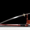 Japanese-Inspired Long Decorative Blade Display Piece for Wall Interior Design