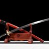 Japanese-Inspired Long Decorative Blade Display Piece for Wall Interior Design