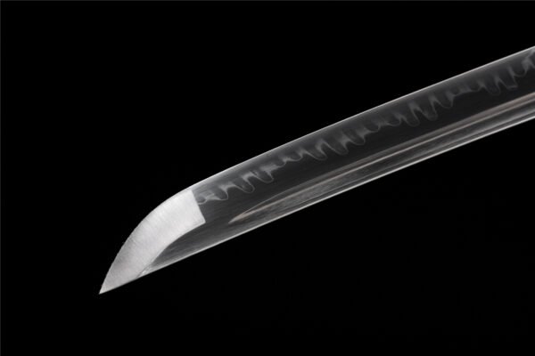 Japanese-Inspired Long Decorative Blade Display Piece for Wall Interior Design