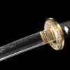 Japanese-Inspired Long Decorative Blade Display Piece for Wall Interior Design