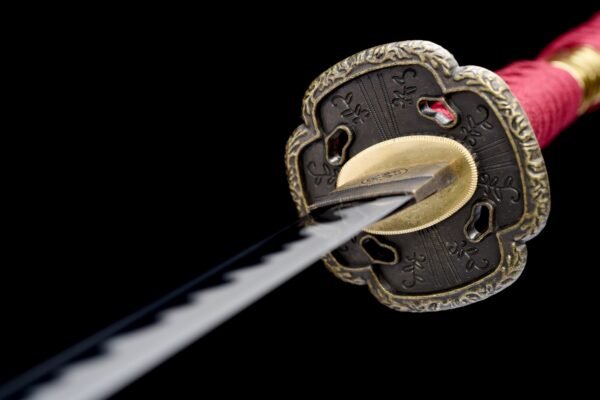 Premium Japanese Style Samurai Decorative Metal Blade Collectible Sculpture