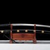 Samurai Style Decorative Metal Blade Sculpture for Modern Home Decor