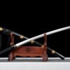 Samurai Style Decorative Metal Blade Sculpture for Modern Home Decor