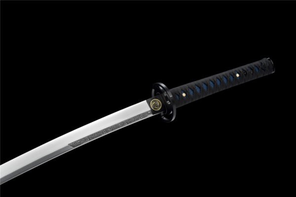 Samurai Style Decorative Metal Blade Sculpture for Modern Home Decor