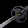Samurai Style Decorative Metal Blade Sculpture for Modern Home Decor