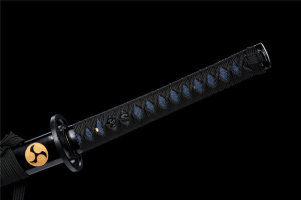 Samurai Style Decorative Metal Blade Sculpture for Modern Home Decor