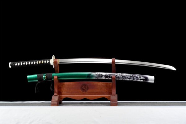 Minimalist Japanese Samurai-Inspired Decorative Blade for Interior Styling