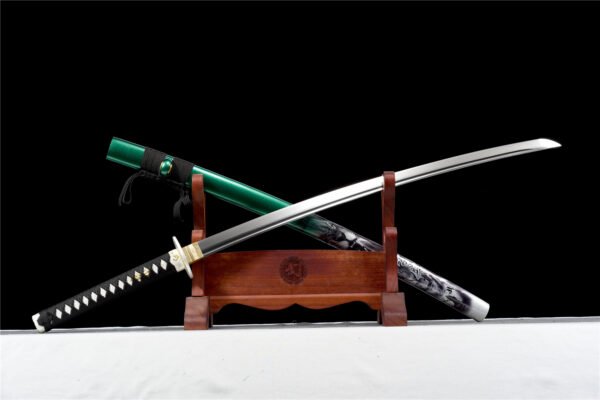Minimalist Japanese Samurai-Inspired Decorative Blade for Interior Styling