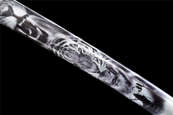 Minimalist Japanese Samurai-Inspired Decorative Blade for Interior Styling