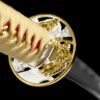 Japanese Style Decorative Blade Sculpture for Living Room Accent Decor