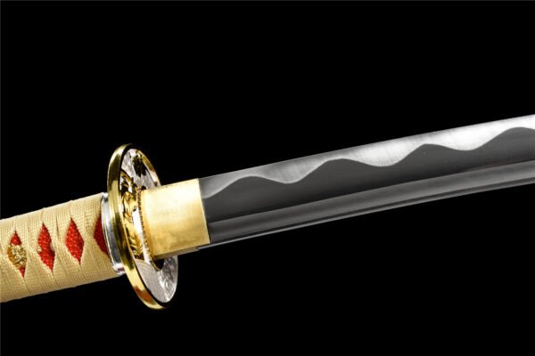 Japanese Style Decorative Blade Sculpture for Living Room Accent Decor