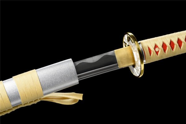 Japanese Style Decorative Blade Sculpture for Living Room Accent Decor