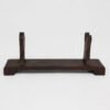 Handcrafted Wooden Display Stand for Decorative Art Pieces and Exhibits
