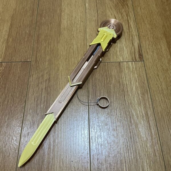 Cyber Ninja Wrist Blade Style Prop – Sci-Fi Inspired Cosplay Accessory